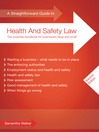 A Straightforward Guide to Health and Safety Law (eBook)